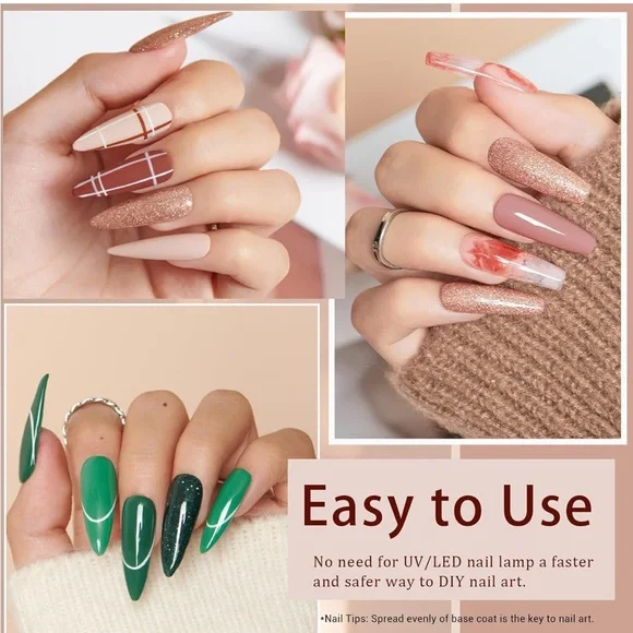 AZUREBEAUTY 42Pcs Dip Powder Nail Kit Starter, 32 Colors NEW - Picture 6 of 13